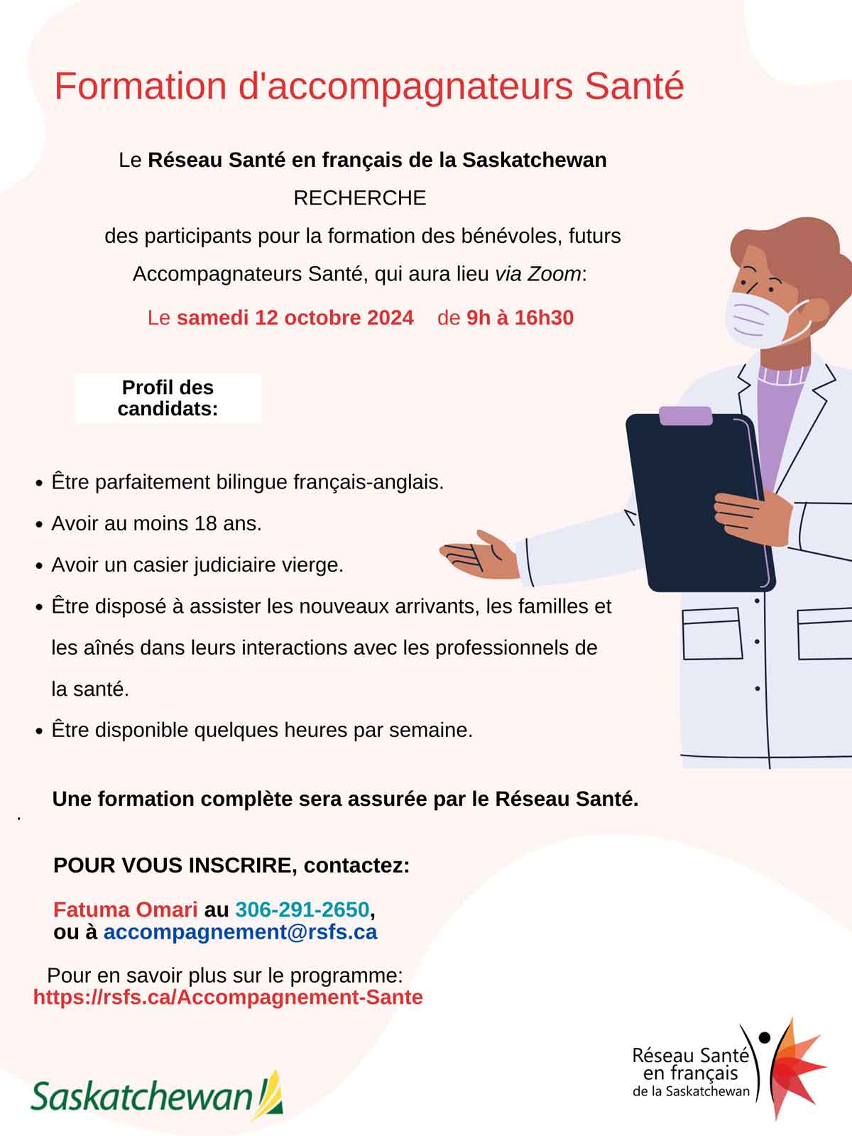 Formation d'accompagnateurs santé