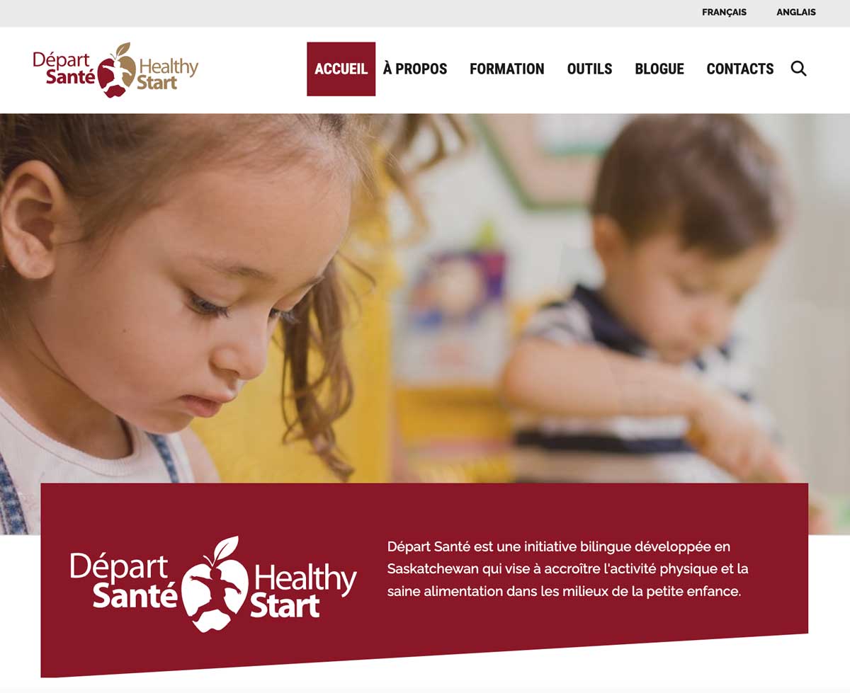 Site Web Départ Santé